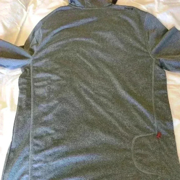 Spider Hooded Long Sleeve Grey Pullover Sz L NWT - Picture 8 of 10